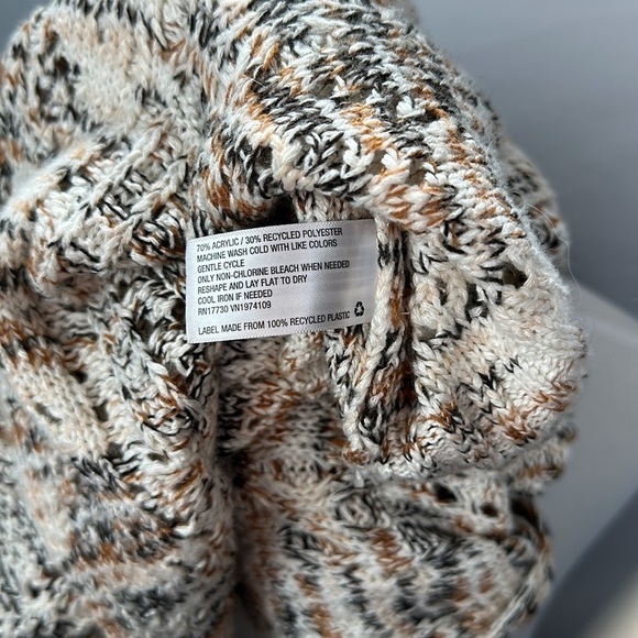 Knox rose open front knit cardigan size small - Picture 7 of 7